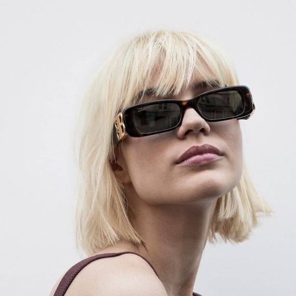 Brand New 2021 Sunglasses Balenciaga BB0096/S 002 - Picture 4 of 13